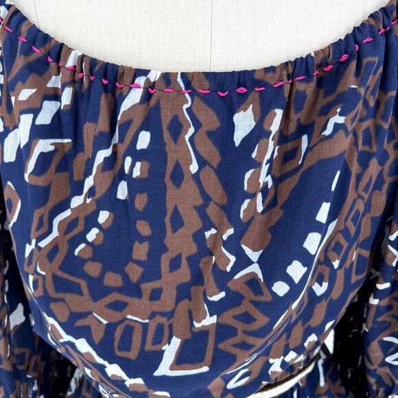 Anthropologie Vanessa Virginia Convivial Midi Dress size 2 - Picture 12 of 15